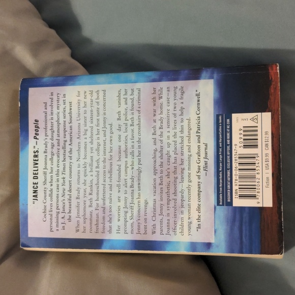 Missing and Endangered by J.A. Jance in Paperback - Picture 2 of 2